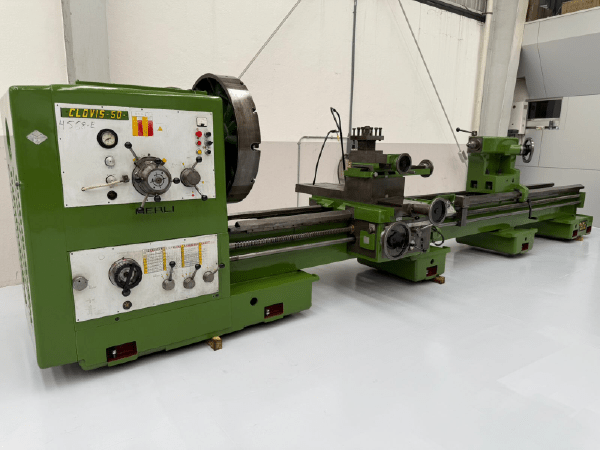 4568-E TORNO PARALELO MCA. MERLI CLOVIS MOD. 50 50X5000 MM