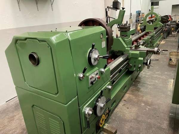 3857-E TORNO PARALELO <br>MARCA TACCHI MODELO FTC410 X 6000 MM