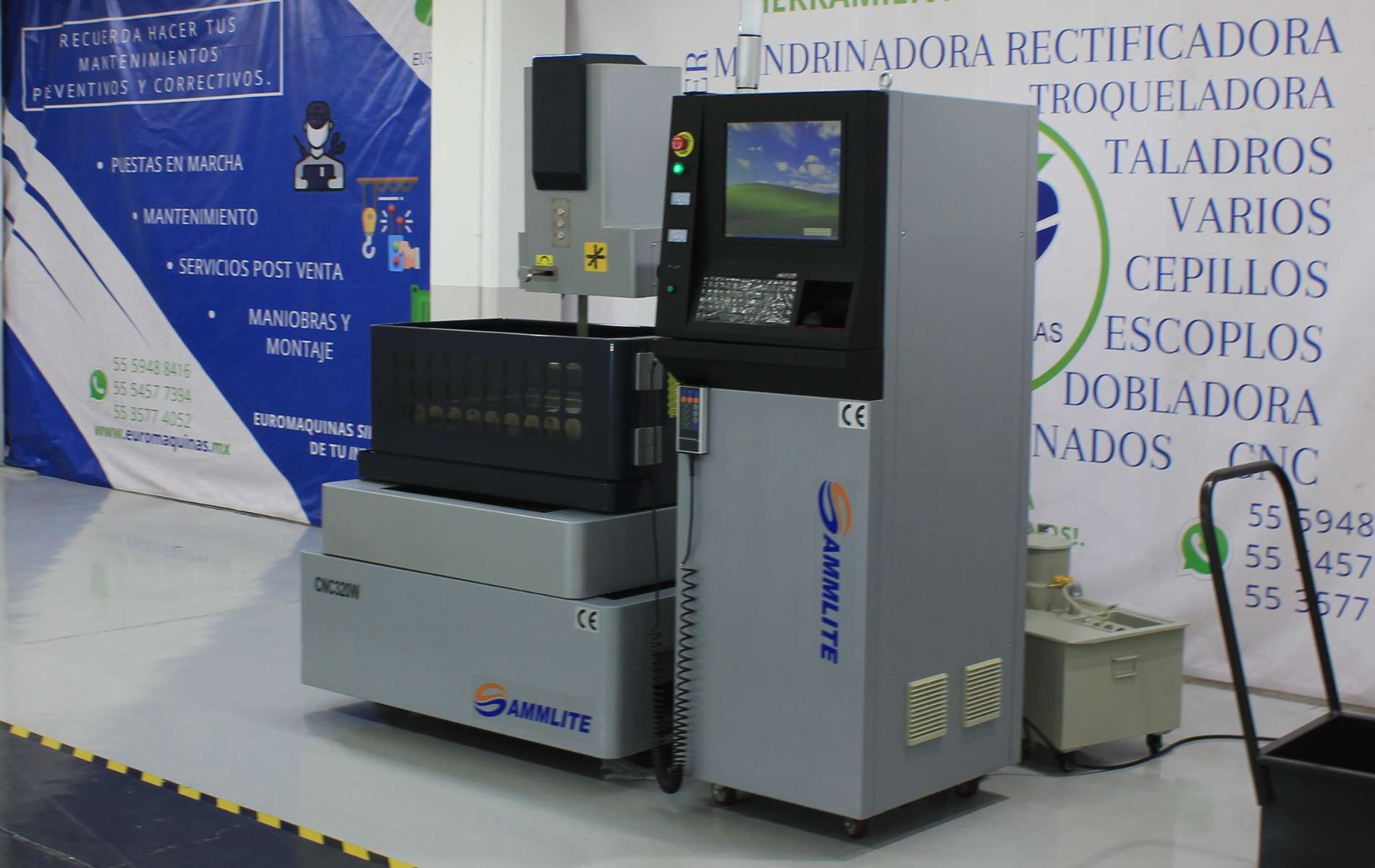 EM-ELECTROEROSIONADORA DE HILO Mca-EMW Mod-CNC 320W-3