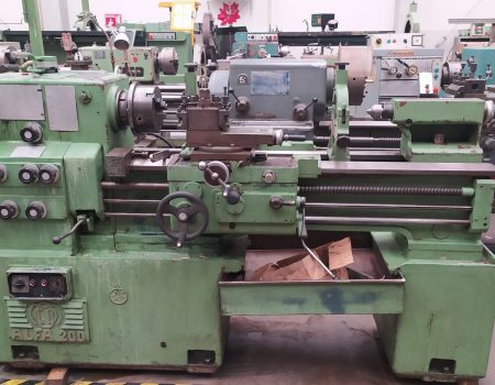 3742-E TORNO PARALELO MARCA ALFA MODELO 200.1