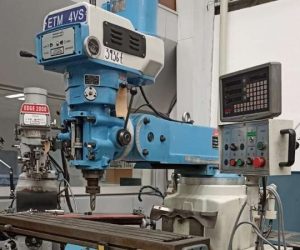 3936-E FRESADORA DE TORRETA VERTICAL <br>MARCA EXCEL MODELO ETM4VS