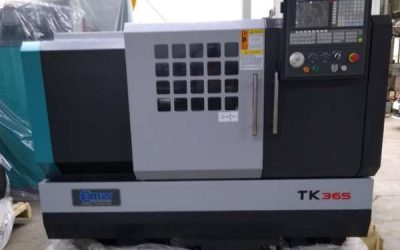 TORNO PARALELO CNC <br>MARCA EMW MODELO TK36S/750 CONTROL GSK DE 6 HTAS